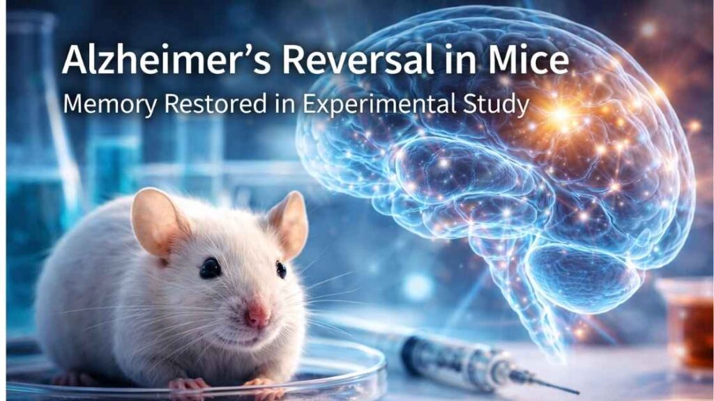Alzheimer’s Reversal in Mice: Scientists Restore Memory in A Breakthrough Study